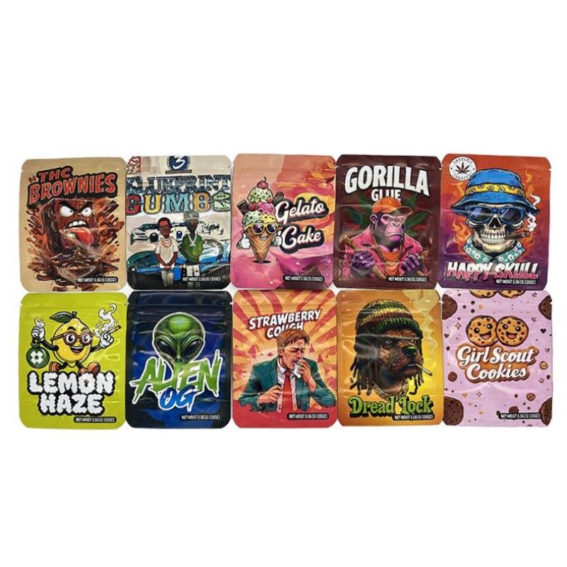 3.5G Gelato Cake mylar bags